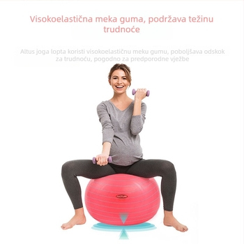 Joga lopta za djecu i trudnice – Fengda TPE fitness lopta za pripremu poroda, mršavljenje i oblikovanje tijela, debele stijene, otporna na eksplozije