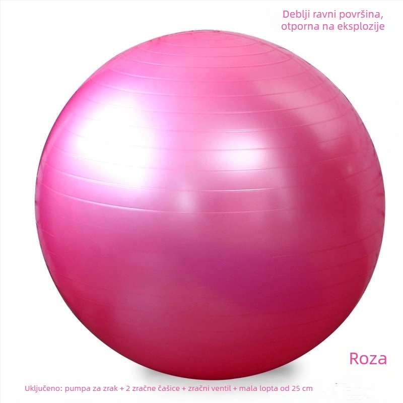 Joga lopta za djecu i trudnice – Fengda TPE fitness lopta za pripremu poroda, mršavljenje i oblikovanje tijela, debele stijene, otporna na eksplozije