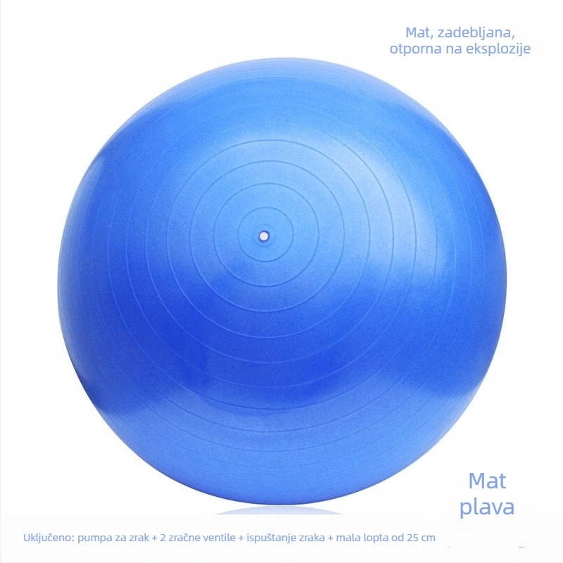 Joga lopta za djecu i trudnice – Fengda TPE fitness lopta za pripremu poroda, mršavljenje i oblikovanje tijela, debele stijene, otporna na eksplozije