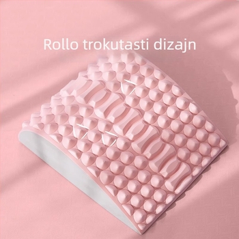 Uredaj za ublažavanje bolova donjeg dijela leđa: istezanje struka, masaža i opuštanje, korekcija kralježnice za jogu, vježbe otvaranja leđa, pomoćni jastuk za struk (Težina: 650 g / 1240 g)