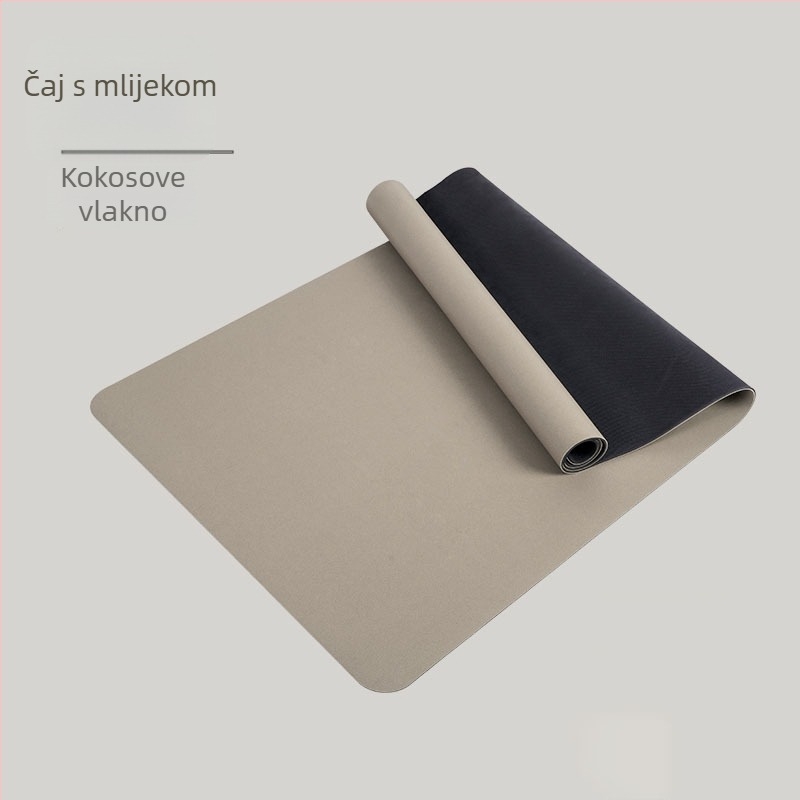 Joga prostirka PU i prirodna guma, 5 mm, 2900 g, geometrijski uzorak, podrijetlo Fuzhou, Fujian