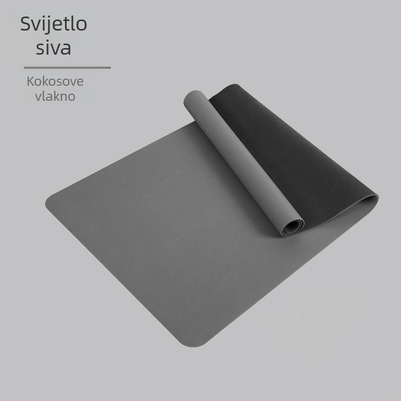 Joga prostirka PU i prirodna guma, 5 mm, 2900 g, geometrijski uzorak, podrijetlo Fuzhou, Fujian