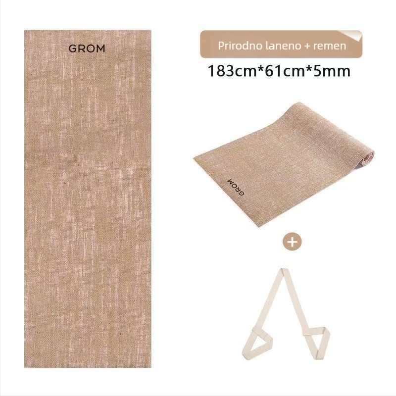 Joga prostirka Zhengmin, PVC, 5 mm, 1,5 kg, prilagodljiva