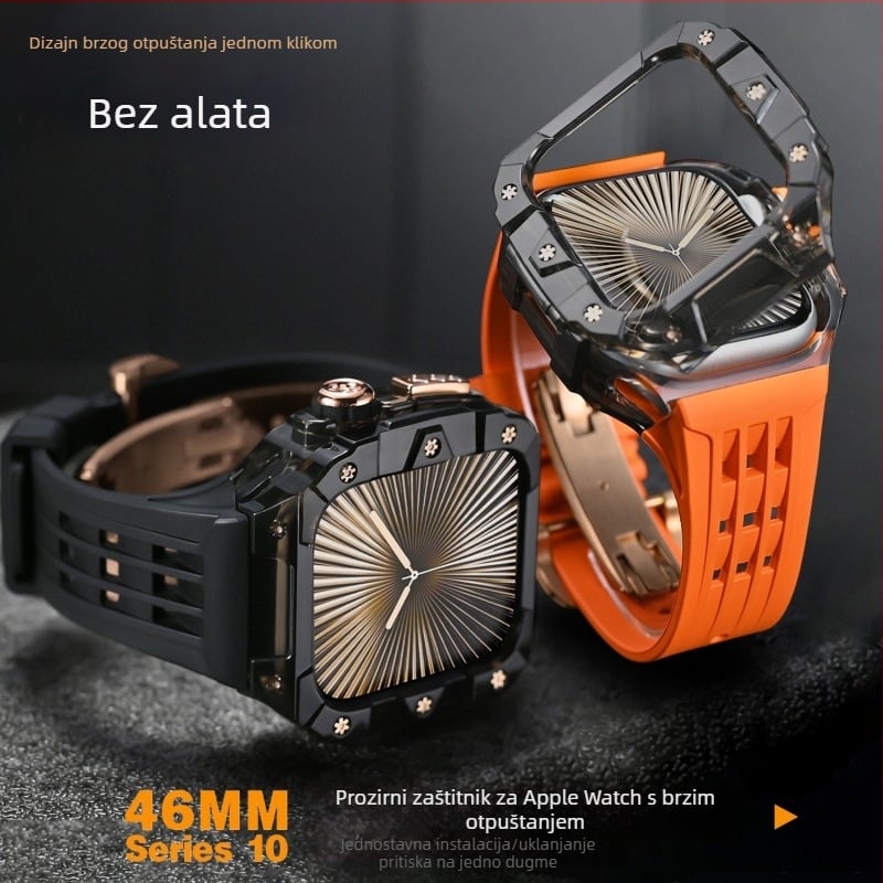 Zaštitna futrola za Apple Watch S10 - Peng Hui, polikarbonat, 159 g