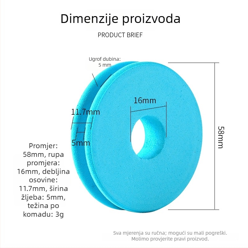 Huansheng plastična kutija za glavnu ribolovnu liniju – pribor za navijanje