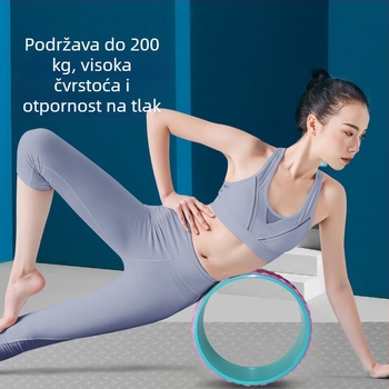 Kotač za jogu za otvaranje leđa, za početnike, kućni Pilates krug (Brend: Other; Nije za jednokratnu upotrebu; Podrijetlo: Other; Kategorija: Joga pomagala)