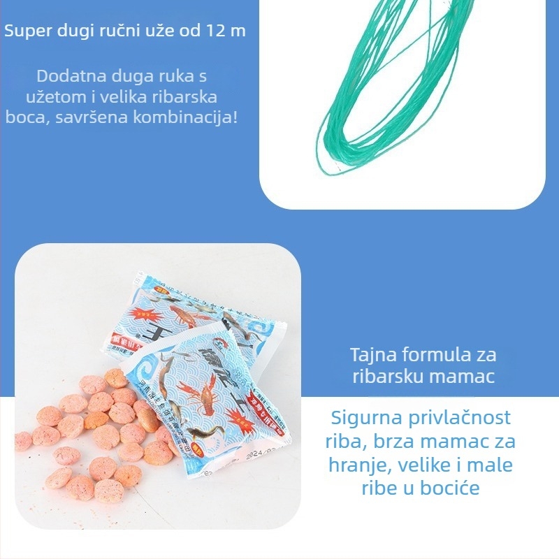 Dječja vanjska boca za ribolov, PET materijal, Pro-built