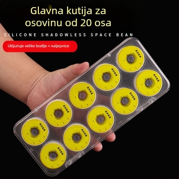 Kutija za ribolovnu liniju, 20 pretinaca, brend A little red, materijal Bubble