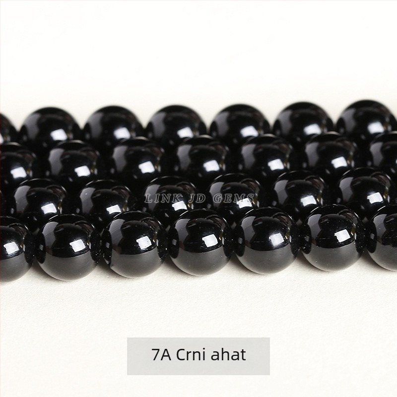 Crystal Jewelry 7A prirodne agatne perle, okrugle perle, DIY poluproizvodi za narukvicu