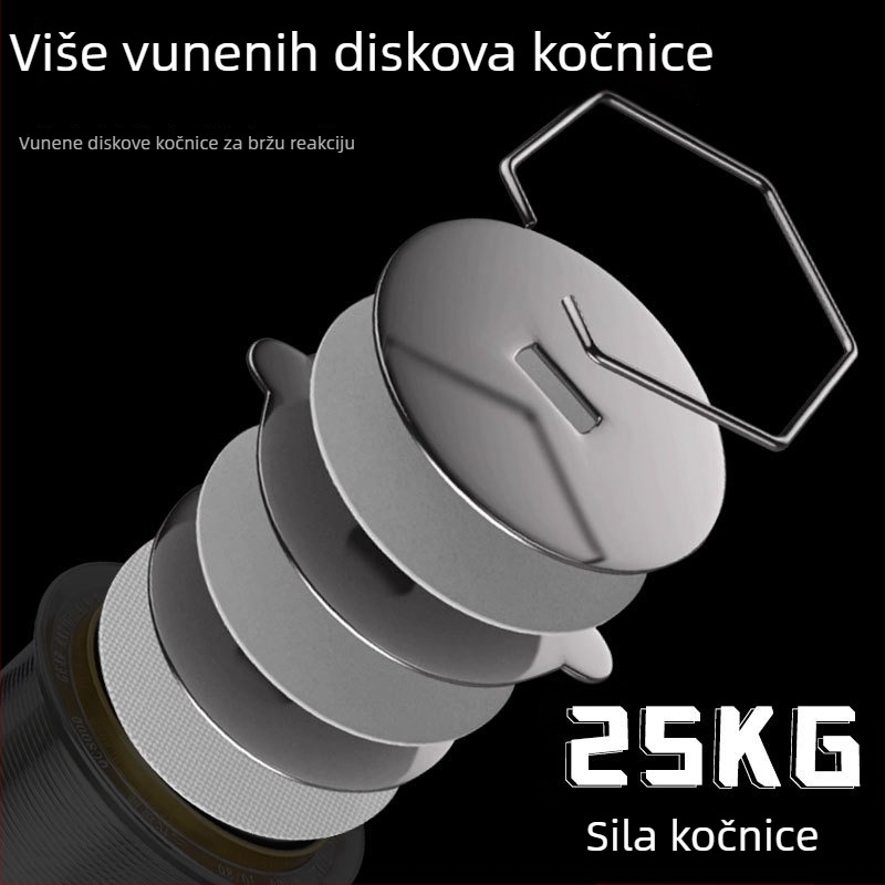 Songchuan navijak za ribolov za dugi domet, omjer prijenosa 4,8:1, 10 kom u kutiji