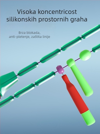 Huansheng glavna linija za ribolov – najlon, izuzetno snažna, 100 kom. u pakiranju