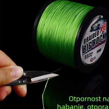 Yaoxin PE pletena ribolovna linija, čvrstoća 6, pakiranje 6 komada, glavna linija