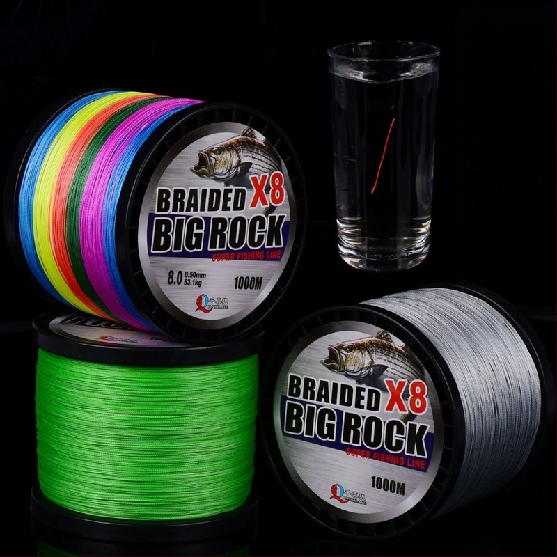 Yaoxin PE pletena ribolovna linija, čvrstoća 6, pakiranje 6 komada, glavna linija