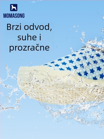 Dječje cipele za obilazak rijeke - mekana podloga, niski gornji dio, Lycra gornji dio, protuklizna gumena potplat, TPR potplat