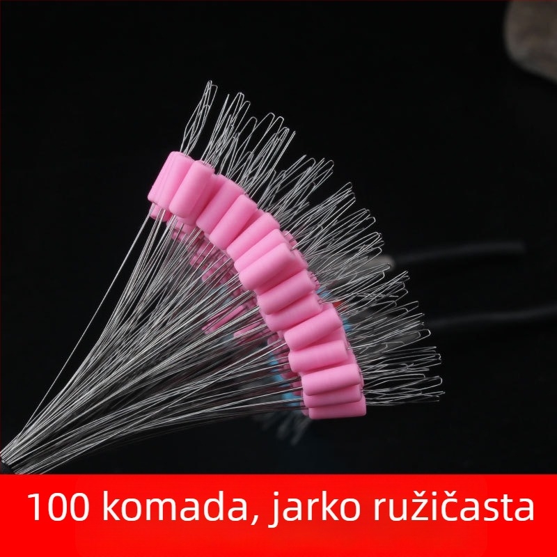 Weili silikonske svemirske perle za ribolov, 100 kom