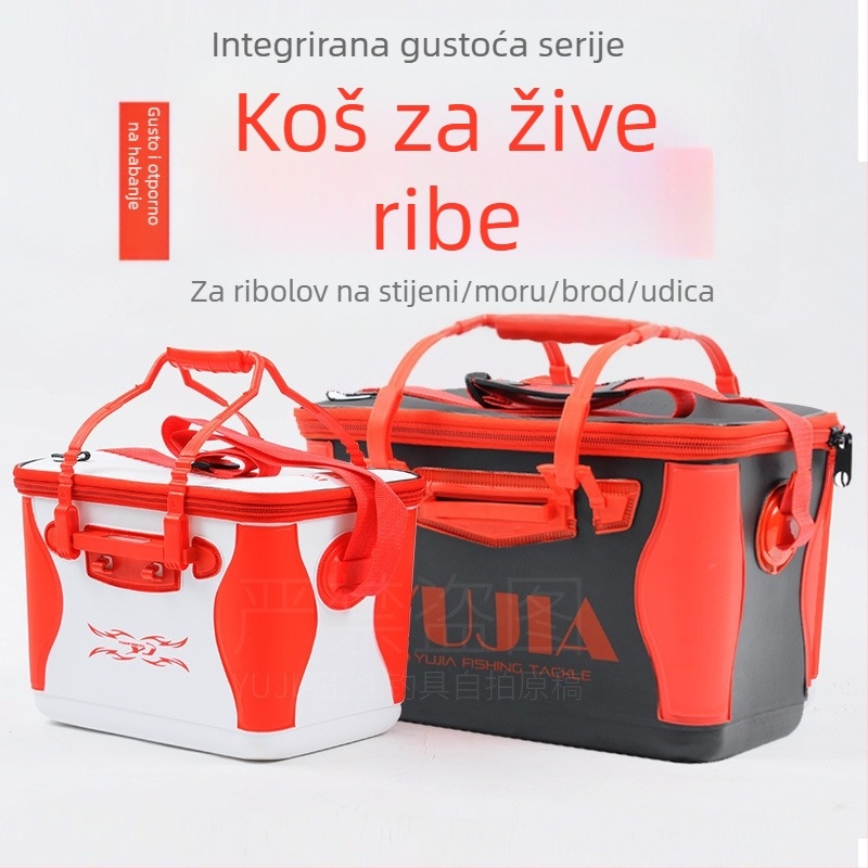 Jujia EVA morska ribolovna torba – vodootporna, prilagodljiva, debele i izdržljiva; EVA materijal; namijenjena za mamce, najlon, štapove i role