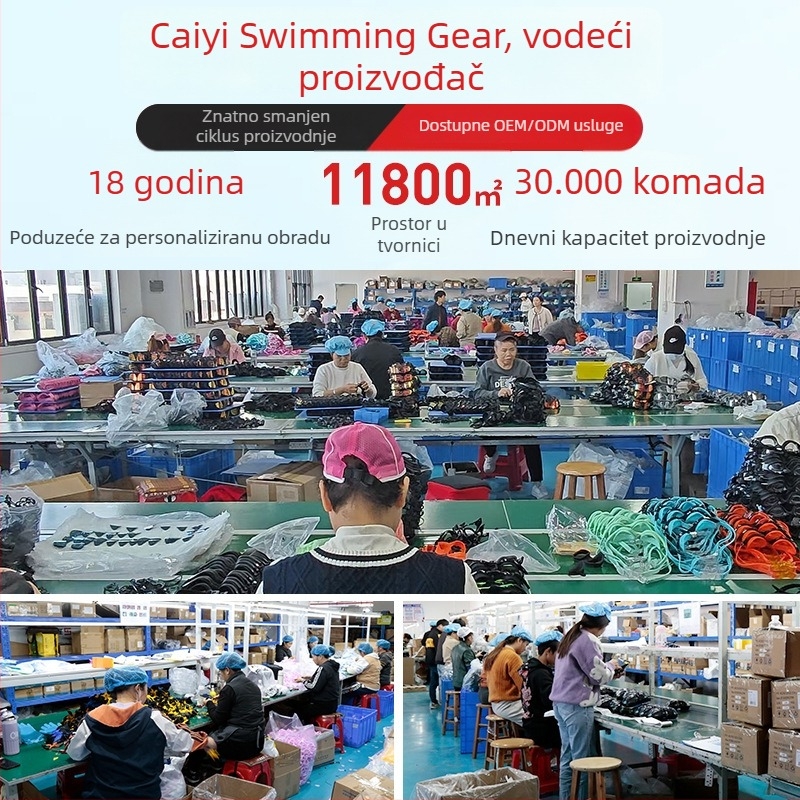 Silikonska kapa za plivanje, vodootporna, za odrasle, visoka elastičnost
