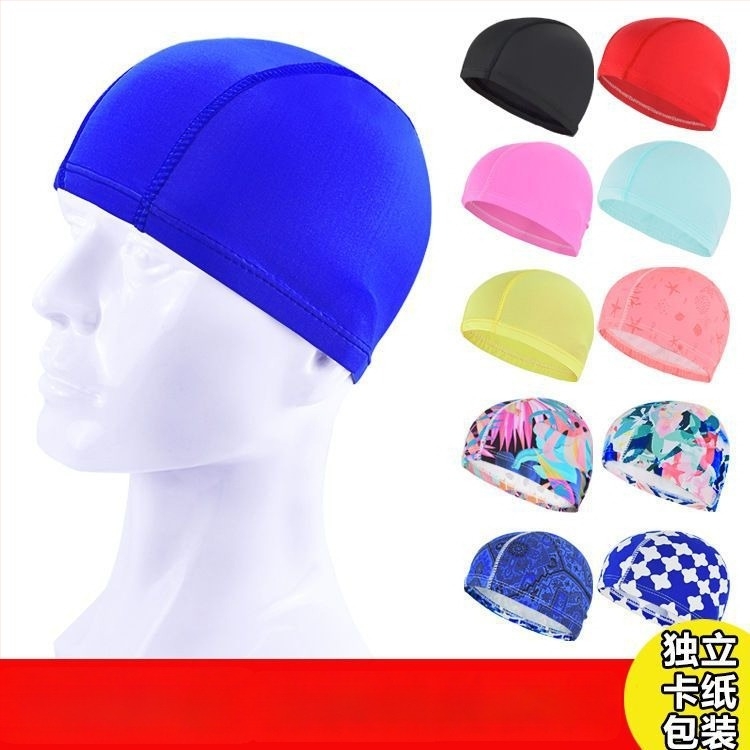 Plivačka kapa od najlona, visoka elastičnost, prozračna, s otiskom, unisex