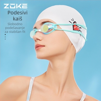 ZOKE antifog plivačke naočale - Unisex, PC leće