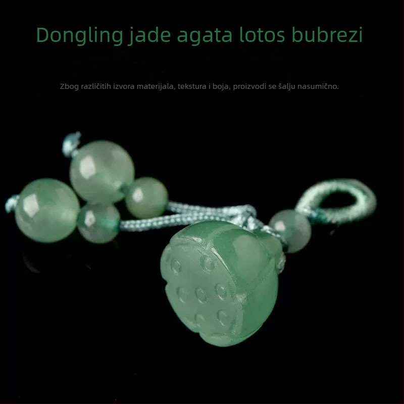 DIY dodaci za nakit od ahata, graviranje i poliranje, uzorak pupoljak lotosa