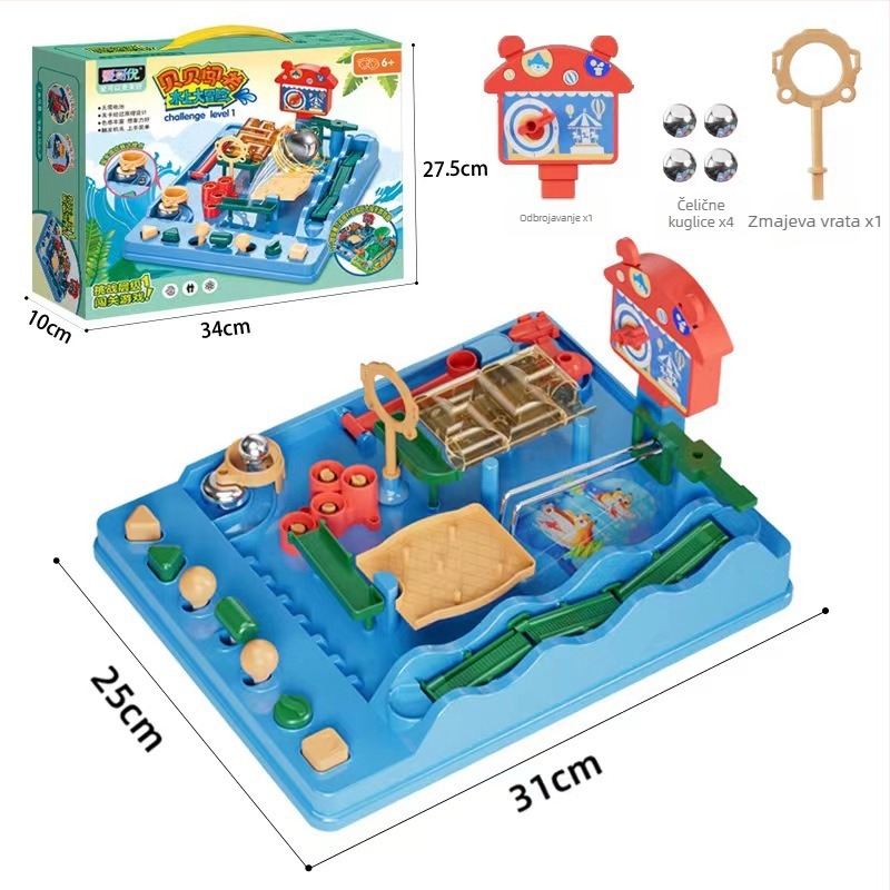 Dječja društvena igra – plastični materijal, intelektualni razvoj, koordinacija ruke i oka, interaktivna igra, za uzrast 4–35