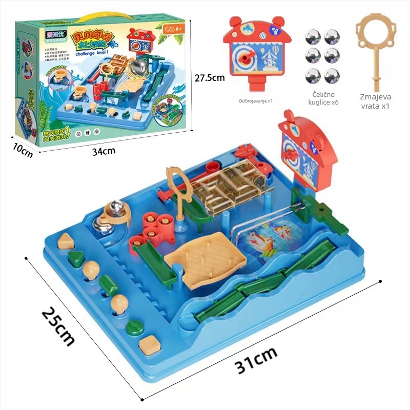 Dječja društvena igra – plastični materijal, intelektualni razvoj, koordinacija ruke i oka, interaktivna igra, za uzrast 4–35