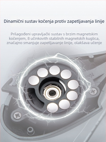 Water Drop kolut za ribolov — ultra lagan, univerzalni, dugačak domet bacanja