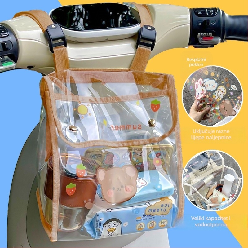 Bangling Gb-1 PVC prednja torba za skladištenje za električno vozilo, velik kapacitet