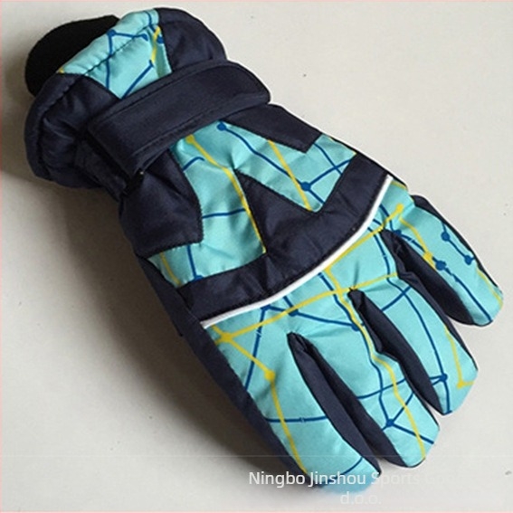 Dječje zimske rukavice za skijanje, najlon, Strong, zadržavaju toplinu