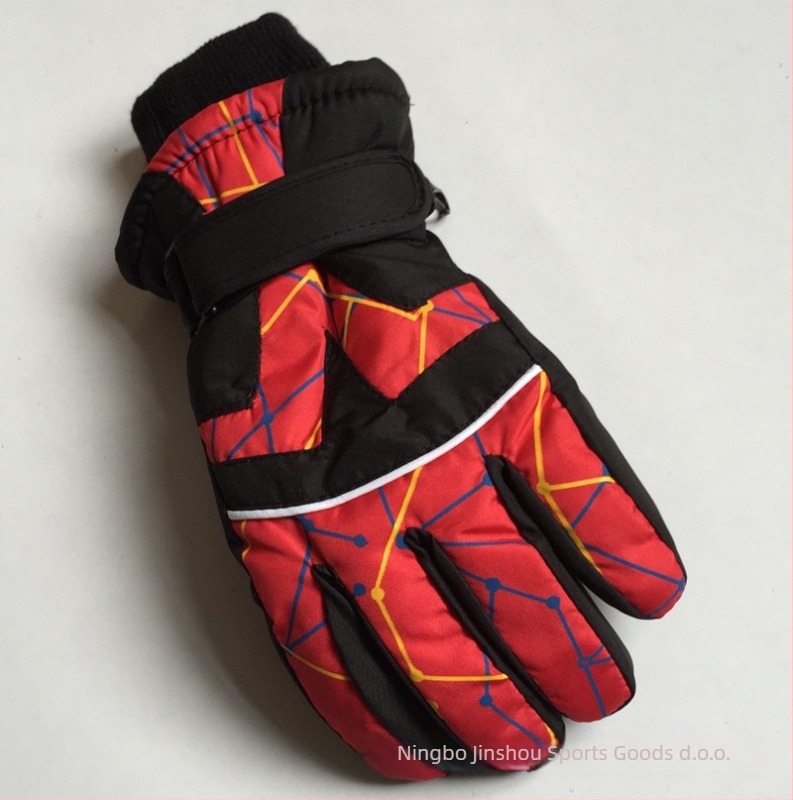 Dječje zimske rukavice za skijanje, najlon, Strong, zadržavaju toplinu