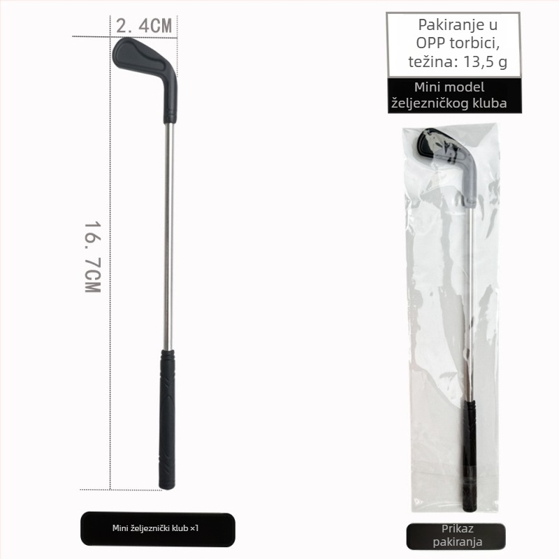 Golf putter JOL | glava od zinkovog legura | drška od nehrđajućeg čelika | težina 61 g