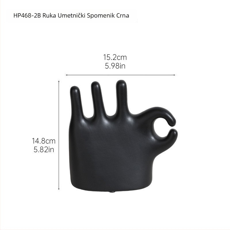 Yingyao keramički nordijskog stila držač za prstenje i prikaz nakita