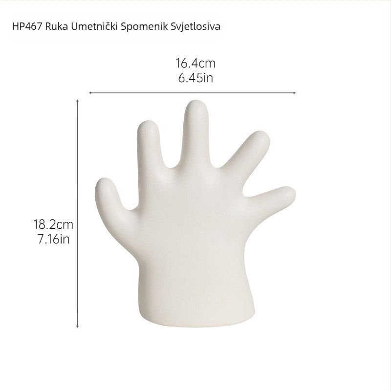 Yingyao keramički nordijskog stila držač za prstenje i prikaz nakita