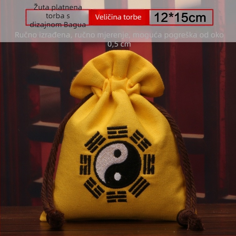 Torba za nakit, platno, mekana, model SND101, prilagodljiva