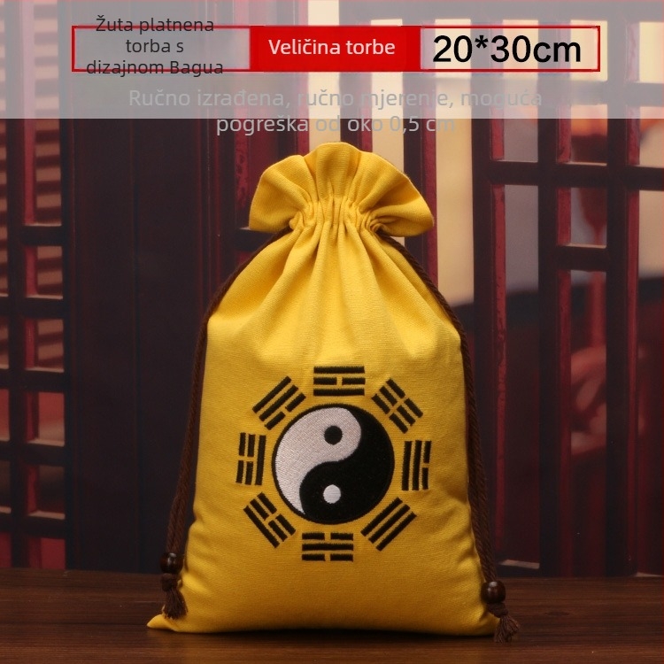 Torba za nakit, platno, mekana, model SND101, prilagodljiva