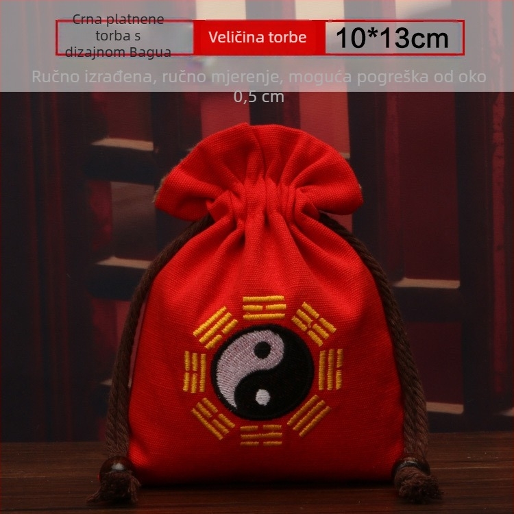 Torba za nakit, platno, mekana, model SND101, prilagodljiva