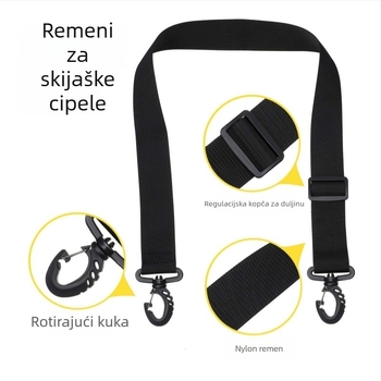 Velcro remen za obuće — najlon i smjesa najlona i poliestera, marka Xin Yongxing, pogodno za skijaške cipele i klizaljke