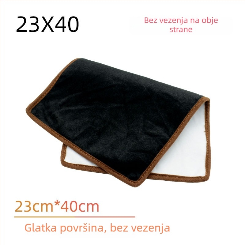 Jednodijelni plat za izlaganje nakita, ploski stil, flanel i drugi materijali, šivanje spajanja, proljeće 2023