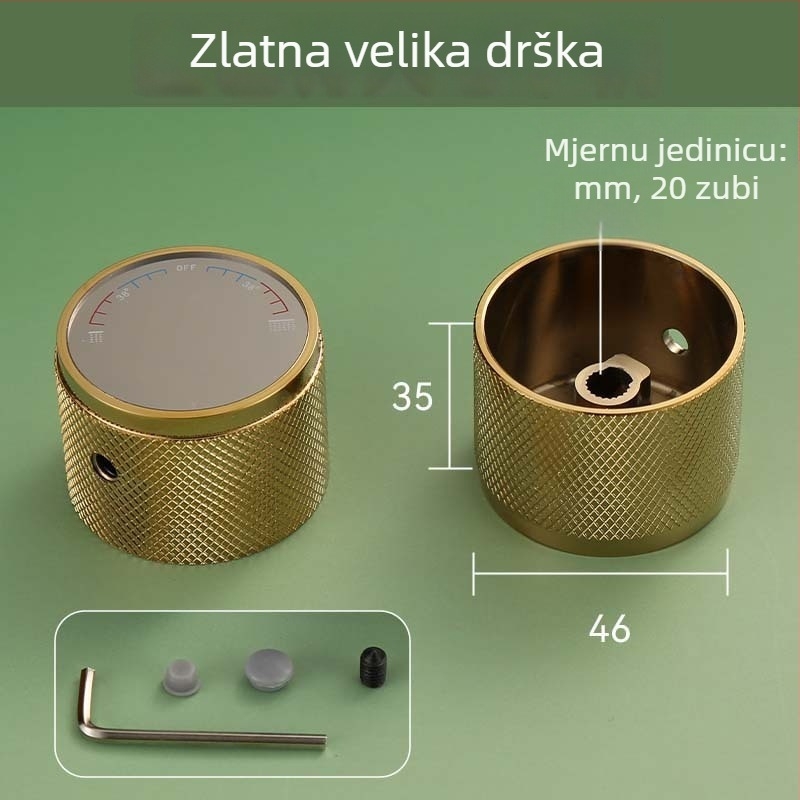 Ventilno jezgro kišnog izlaza za kuhinjski sudoper – 304 nehrđajući čelik, keramičko jezgro ventila, model A-00002, Mingjin, CE potvrda