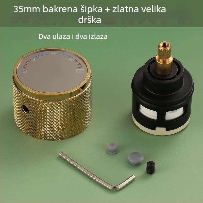 Ventilno jezgro kišnog izlaza za kuhinjski sudoper – 304 nehrđajući čelik, keramičko jezgro ventila, model A-00002, Mingjin, CE potvrda