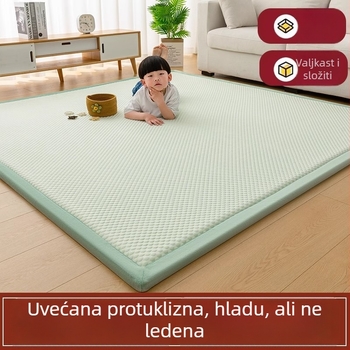 Podloga za spavanje od kemijskih vlakana, dvostrani dizajn, novi kineski stil, otisnuti uzorak, Ice Silk podloga