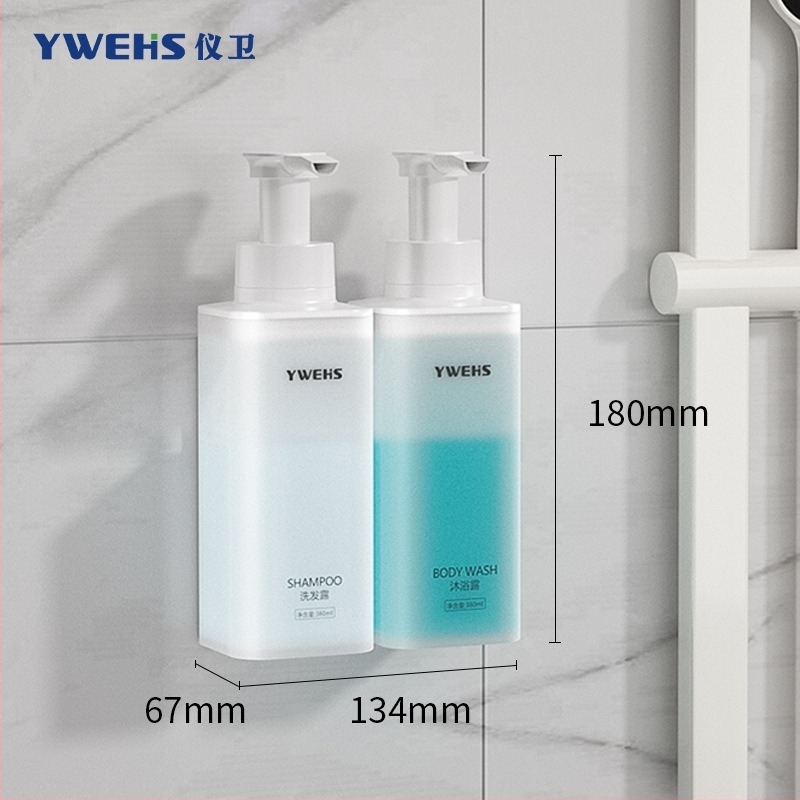 Zidni dozator sapuna za hotelsku kupaonicu – pumpa za pjenu, ABS, 600 g, injekcijsko oblikovanje, lagani luksuz stil