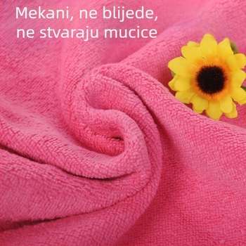 Dječja četvrtasta krpa od mikrovlakana, upijajuća i debela, 30×30 cm, za vrtić, kuhinju i dom