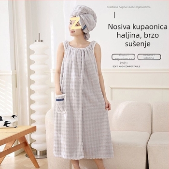 Nosivi ručnik za kupanje od koralnog flisa, 330 g, univerzalna uporaba
