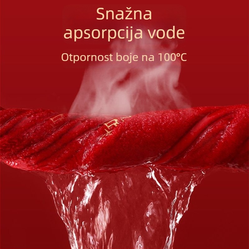 Set ručnika od pamuka za parove, 4 komada, ukrašeni, Warp knitting, 350 g