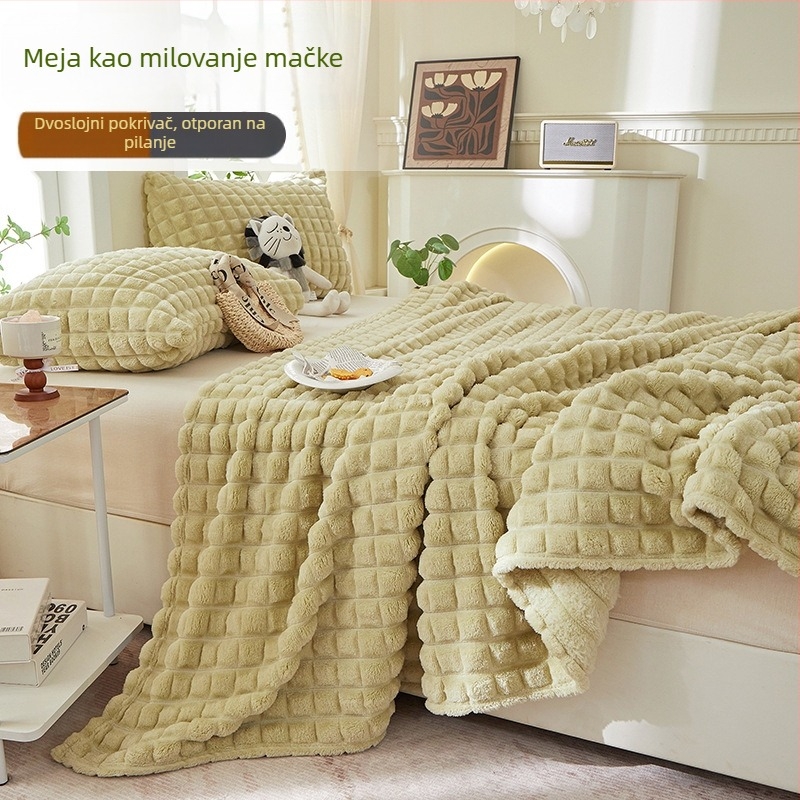 Frn zimska uredska deka od poliestera, ispod 300 g, modern stil