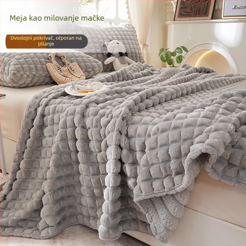 Frn zimska uredska deka od poliestera, ispod 300 g, modern stil