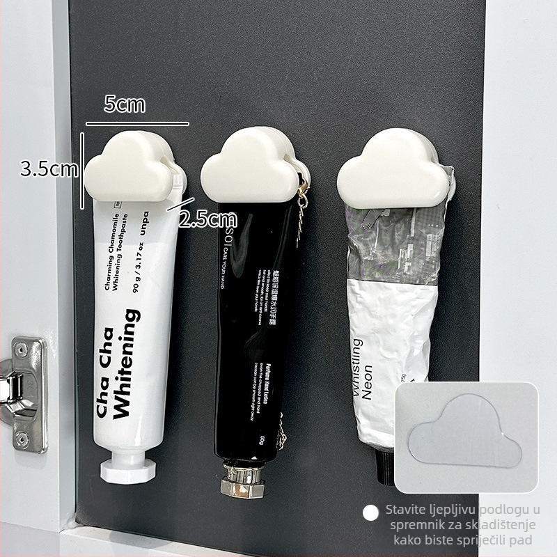 Trokutasti kutni zidni polic, plastični, 1 razina, minimalistički stil, organizator kozmetike za kupaonicu