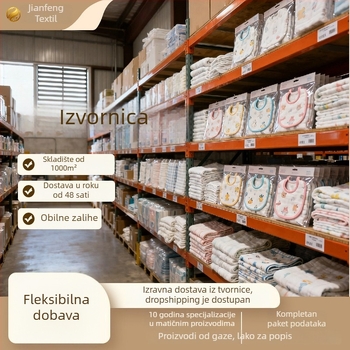 Swaddle wrap za bebe od muslina, dvostruko slojna od bambusovih vlakana, za novorođenčad i djecu od 1 do 3 godine, uzorci: crtani likovi, cvijeće, geometrija