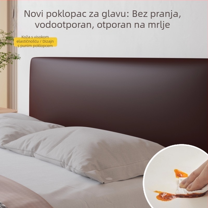 Navlaka za uzglavlje kreveta – poliester, moderan minimalistički stil, zaštita od prašine/navlaka za kauč/klimu, bez obrade
